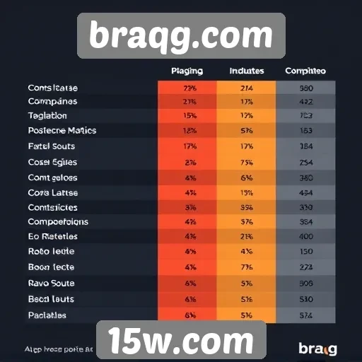 Desempenho de braqg.com em comparação com concorrentes diretos